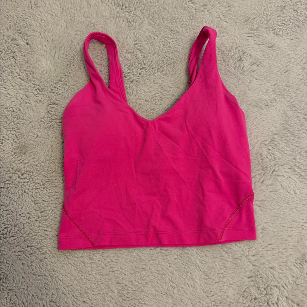lululemon pink align tank